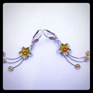 Funky Fun Flower Earrings